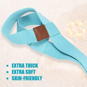 HiinHerse Yoga Mat Strap,Yoga mat holder,the Straps for yoga mat carrier and Exercise Mat (63inch, sky blue)