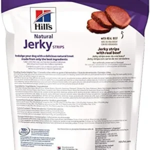 Hill’s Natural Jerky Strips with Real Beef Dog Treats, 7.1 oz. Bag