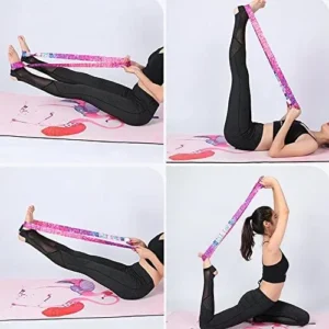 HomeSoGood 70 X 2.5 Inch Yoga Mat Strap Belts,Elastic Carry Straps Exercise Stretch Adjustable Fitness Sport Sling Shoulder Belt