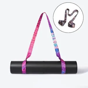 HTARTZ Yoga Mat Strap – Adjustable Durable Yoga Mat Carrier and Stretching Strap – Yoga Mat Strap Sling[MAT NOT Included]