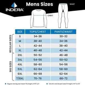 Indera Men’s Cotton Waffle Knit Heavyweight Pant