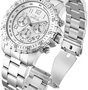 Invicta Men’s Specialty Quartz Watch with Stainless Steel Band