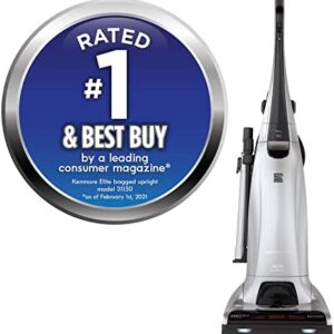 Kenmore Floor Care Elite Upright Bagged Vacuum, Silver