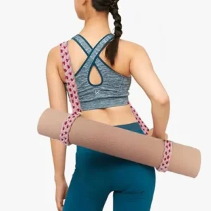 kiido Macrame Yoga Mat Carrying Strap [MAT NOT Included], Hand Woven Multi-use Strap/Carrier for Your Yoga Mat, Exercise Mat