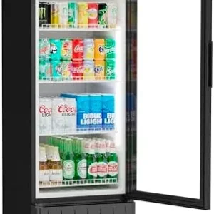 KoolMore MDR-9CP Display-Refrigerator, 9 cu.ft. Single Swing Door, Black