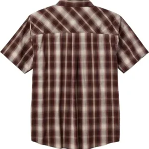 Legendary Whitetails Men’s Poplin Short Sleeve Button Down Shirt