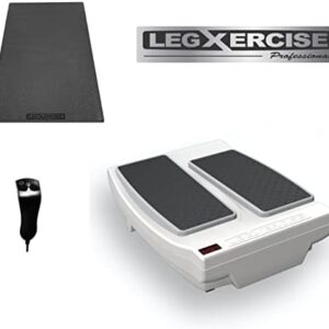 LegXercise PRO + Non-Slip Mat (Wireless Remote)