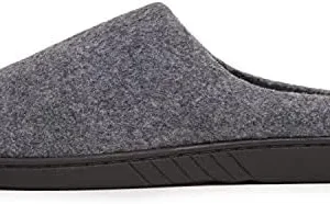 Lucky Brand Mens Faux Wool Clog Slippers with Memory Foam