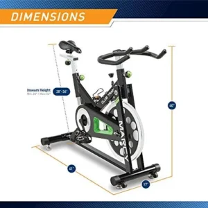 Marcy Club Revolution Bike Cycle Trainer for Cardio Exercise, Multiple Colors Available