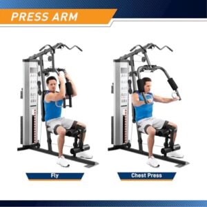 Marcy Multifunction Steel Home Gym 150lb Weight Stack Machine