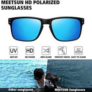 MEETSUN Polarized Sunglasses for Men Women Sports Driving Fishing Glasses UV400 Protection