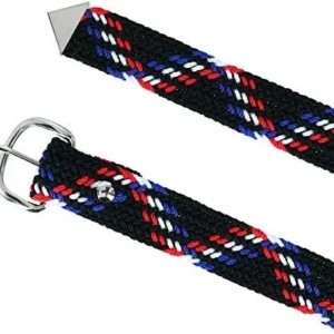 M&F Western Double S Woven Braid Belt