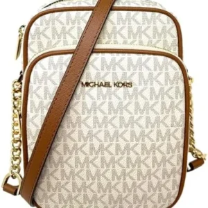 Michael Kors Jet Set Travel Medium Logo Crossbody Bag