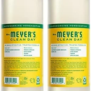 MRS. MEYER’S CLEAN DAY Multi-Surface Cleaner Concentrate, Use to Clean Floors, Tile, Counters, Honeysuckle, 32 Fl. Oz – Pack of 2