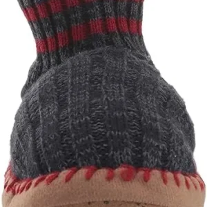 MUK LUKS Men’s Cuff Bootie Slipper