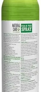 Natural Care Flea and Tick Spray for Dogs and Cats – Flea & Tick Treatment for Dogs and Cats – Flea & Tick Killer with Certified Natural Oils – 14 Ounces