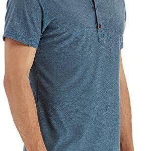 NITAGUT Mens Fashion Casual Front Placket Basic Long/Short Sleeve Henley T-Shirts