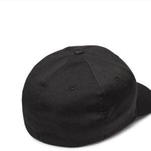 olcom Men’s Full Stone Flexfit Stretch Hat, Black-New, Large-X-Large