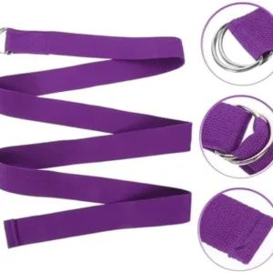 Outanaya 5pcs Pilates Yoga Strap Reusable Yoga Strap Gym Supplies Yoga Exercise Band Yoga Training Band