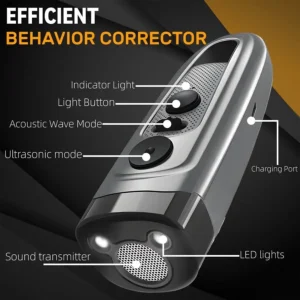 Pedigree Dog Barking Control Devices,Dog Training Device-Dog Training，Deterrent with Training/Deterrent Modes， with LED Flashlight Training & Behavior Aids for Dogs