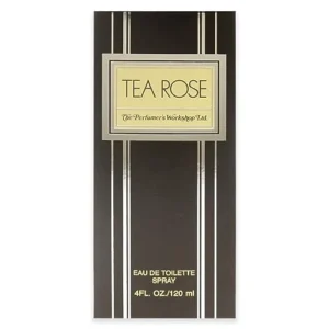 Perfumer’s Workshop Tea Rose by Perfumer’s Workshop for Women – 4 Ounce EDT Spray