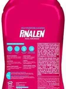 PINALEN Max Aromas Floral Delight Multipurpose Cleaner, Kitchen, Floor, Bathroom and Surface Cleaning Product for Home 56 fl.oz.