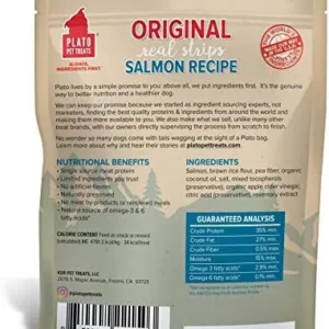 Plato Original Real Strips Salmon 18oz