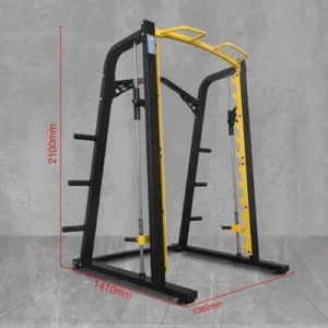 Professional Squat Rack Strength Training Equipment Home Sports Fitness Power Rack Squat Rack Household Gym Weight Bench Bench Press Squat Training Device Powerlifting Training Apparatus Squat Cage