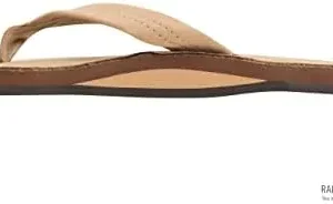 Rainbow Sandals Men’s Leather Single Layer Wide Strap with Arch