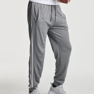 Real Essentials 3 Pack: Men’s Tech Mesh Active Athletic Casual Jogger Sweatpants with Pockets(Available in Big & Tall)