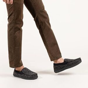 RockDove Men’s Sherpa Lined SILVADUR Anti-Odor Moc Slipper