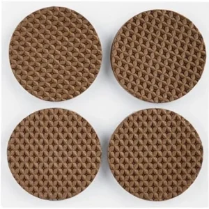 Scotch SP940 051141598079 Gripping Pads, 1.5′, Brown, 8 Count