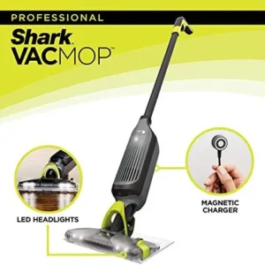 Shark VACMOP Pro Cordless Hard Floor Vacuum Mop with Disposable Pad, Charcoal Gray (Renewed) (VM252 Vacmop Charcoal Gray)