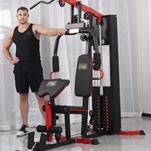 Signature Fitness Multifunctional Home Gym System Workout Station with Leg Extension and Preacher Curl, Multiple Versions, Multiple Packages