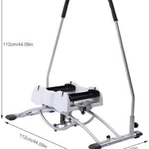 Ski Machine, Glutes Workout Equipment, Body Balance Workout Machine, Leg Exercise Equipment, Fitness Waist Abdomen for Skiers Fitness Enthusiasts, for Skier Practicing Skiing Exercise