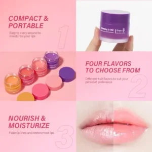 Sleeping lip mask, Nourish & Hydrate Lip Mask, Lip Balm, Lip Oil, Lip Skin Care, Hydrating, Moisturizing Lip Lines Night Sleep Anti-chapped Lip Cream (Grapefruit)