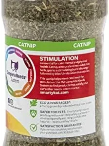 SmartyKat Catnip for Cats & Kittens, Shaker Canister – 2 Ounces