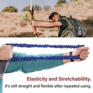 SOPOGER Archery Bow Trainer Rubber Stretch Bands 25-45 Lbs Draw Strength Training Device Aids Release Trainer Exerciser Workout Resistance Practice Equipment for Archery Bow Accessories