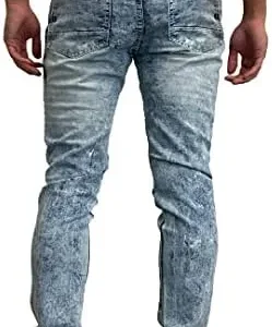 Southpole Men’s Stretch Biker Denim Skinny Jeans