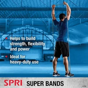 SPRI Superbands – Resistance Band for Assisted Pull-ups, Core Fitness, and Strength Training Resistance Exercises – Versatile Tool for Flexibility, Stamina, and Balance