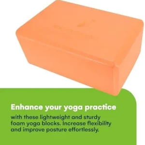 Steady Doggie Premium Yoga Blocks 2-Pack – High-Density, Non-Slip, Lightweight for Yoga, Pilates, Meditation