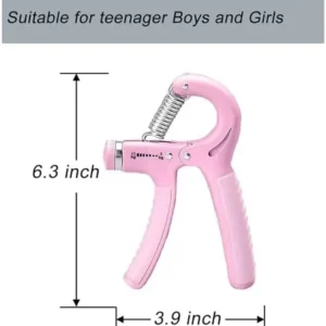 Strengthener Hand Grip for Kid Boys Girls Teenager Strength Trainer Number Counter Forearm Finger Wrist Gripper Exerciser 5-30kg Adjustable Stretcher Squeezer Workout