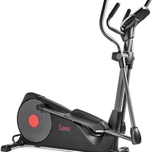 Sunny Health & Fitness Full Body Workout Elliptical Trainer with Digital Performance Monitor, Low Impact Exercise, and Optional Bluetooth with Exclusive SunnyFit App