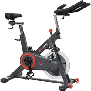 Sunny Health & Fitness Premium Magnetic Belt Drive Indoor Cycling Stationary Exercise Bikes with Optional SunnyFit App Enhanced Bluetooth Connectivity