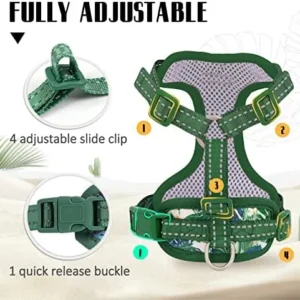 Supet Cat Harness and Leash Escape Proof for Walking, Adjustable for Large and Small Kittens Dogs