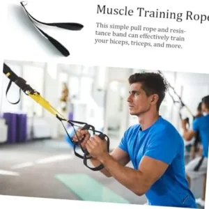 SUPVOX Pull Rope Workout Rope Pull Down Machine Pulldown Weight Machine Accessories Cable Machine Rope Tricep Rope Muscle Pulling Rope Ab Straps Nylon Body Fitness Equipment