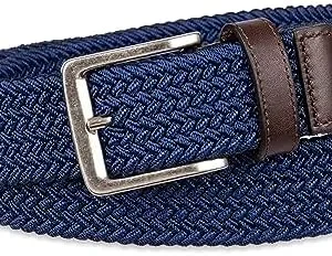 Tommy Bahama Men’s Two Tone Stretch Web Belt