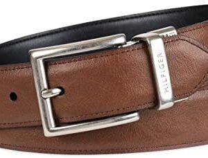 Tommy Hilfiger Men’s Reversible Two-In-One Rotative Buckle Belt