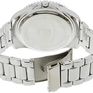 U.S. Polo Assn. Men’s us8621 Analog Display Analog Quartz Silver Watch