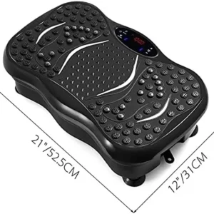 Vibration Plate Exercise Machine, with Bult-in USB Speaker, for Home Training Equipment for Weight Loss & Toning